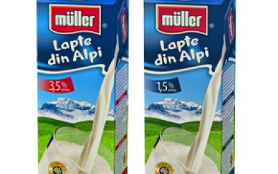 Müller intra pe segmentul de lapte 