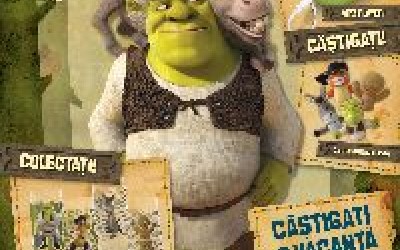 Shrek debuteaza in statiile OMV si PETROMV