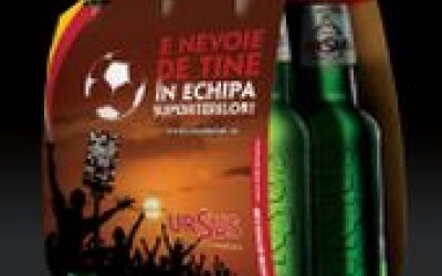 Ursus lanseaza o campanie pe durata preliminariilor la CE de fotbal, in calitate de sponsor al nationalei Romaniei