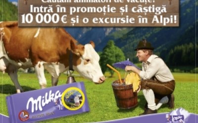 Prima campanie Milka produsa integral in Romania de catre Ogilvy