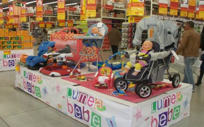 Auchan: campanie de promovare a articolelor pentru bebelusi