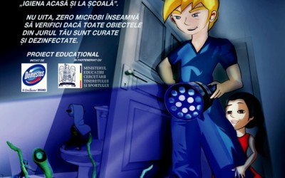 Campania educationala sustinuta de Domestos a ajuns la etapa de votare