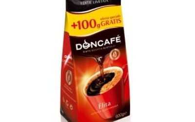 Promotie Doncafe: 100g cadou in luna mai