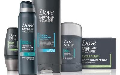 Dove a intrat pe segmentul produselor pentru barbati