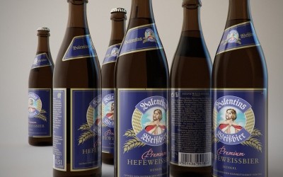 Bere bruna nefiltrata Valentins Dunkel