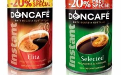 Promotie Doncafe: pret cu 20% mai mic