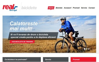 real,- a lansat un catalog online cu biciclete