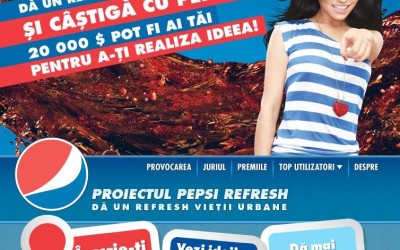 Competitie Pepsi pe Facebook: 20.000 de dolari pentru cel mai creativ proiect