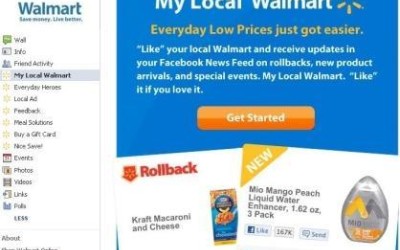 Cum profita Walmart la maximum de puterea Facebook