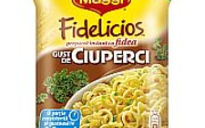 MAGGI intra pe piata de fidea instant din Romania 