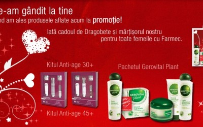 Promotii in magazinul virtual Farmec