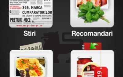 Mega Image lanseaza o aplicatie pentru telefoanele inteligente