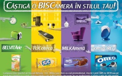 Campanie Kraft Foods Romania pentru intregul portofoliu de biscuiti