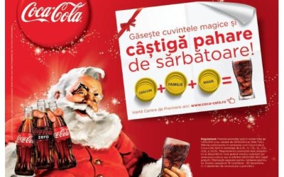 Promotie Coca-Cola de Sarbatori, cu premii sub capace