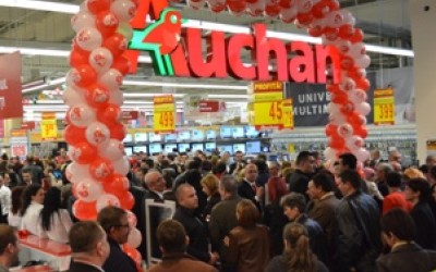 Prioritatea zero a Auchan dupa integrarea Real: +30% la numarul de clienti