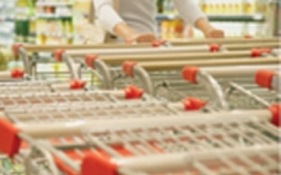 Comertul cu alimente a crescut cu 10% in aprilie