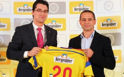 Bergenbier devine sponsorul oficial al echipei naționale de fotbal