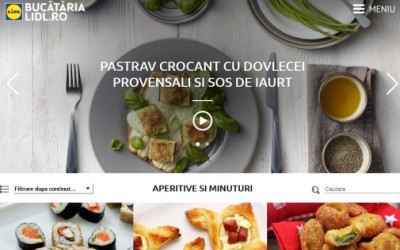 Lidl lansează platforma online de comunicare „Bucătăria Lidl”