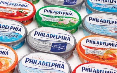 Mondelez vrea să vândă brandul de cremă de brânză Philadelphia
