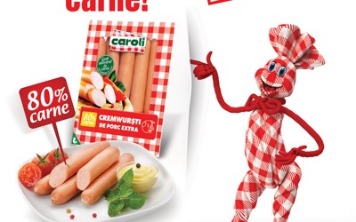 Caroli îşi extinde portofoliul de produse cu o nouă gamă de  crenvurști