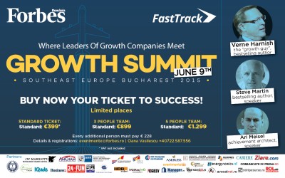 SEE Growth Summit, un nou eveniment marca Forbes România 