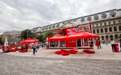 Coca-Cola a inaugurat un magazin Pop-Up