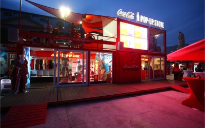 Coca-Cola a inaugurat un magazin Pop-Up