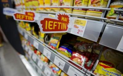 Nielsen: Avans de 17% al volumelor de alimente în urma reducerii TVA