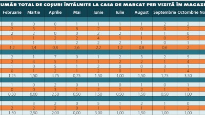 Doar supermarketurile și-au îmbunătățit clar indicatorii în 2015