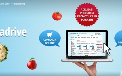 Cora relansează platforma de comerț online