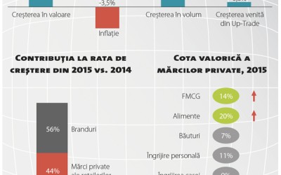 Ce rețetă de creștere au avut categoriile în anul 2015