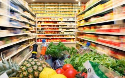 Vânzările de alimente, băuturi și tutun au urcat cu 19% în martie