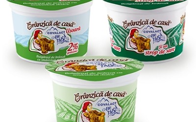 Covalact investește peste 3 mil. euro într-o linie de producție pentru Brânzica de Casă