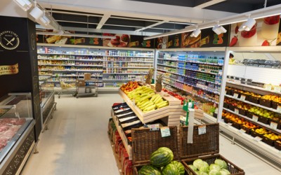 Supermarketul premium, pariul rețelei Zanfir [GALERIE FOTO]