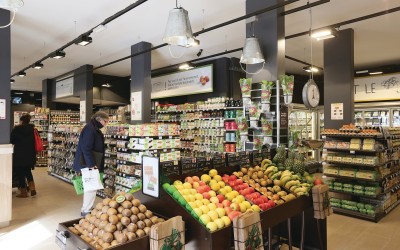 Carrefour unveils first organic store outside France