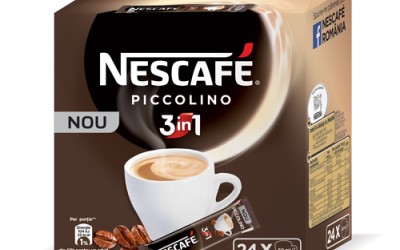 [P] Nescafé 3in1 Piccolino – Cafea scurtă, aromă intensă