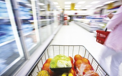 Vânzările de alimente, băuturi și tutun, +10% în luna august