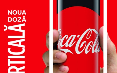 Coca-Cola introduce doza verticală