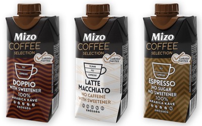 Aromele Mizo Coffee Selection disponibile fără lactoză 
