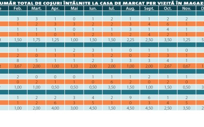 Traficul de clienți în rețelele internaționale, pe plus și în 2017