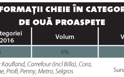 Mărcile private câștigă tot mai mult teren în categoria ouă de consum
