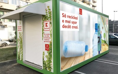 Kaufland România introduce automate de reciclare a ambalajelor în magazine