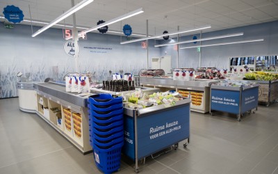 Aldi a lansat un nou concept. 450 de magazine urmează să fie remodelate [GALERIE FOTO]