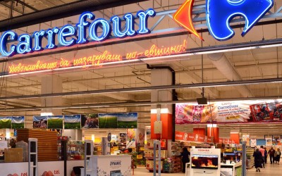 Carrefour România, avans al afacerilor de două cifre în primul trimestru