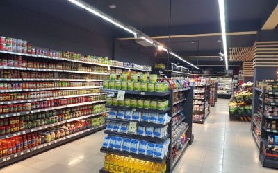 Paco Supermarkets deschide primul magazin ”black”, pe locul unui fost Profi [GALERIE FOTO]