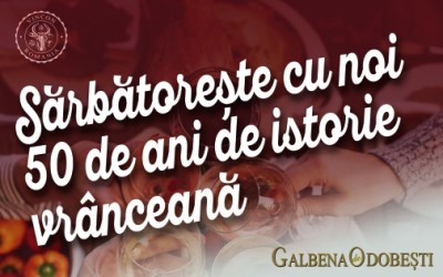 [P] Galbena de Odobești, cel mai longeviv soi din portofoliul VINCON Romania, sărbătorește 50 de ani