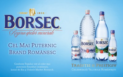 [P] Borsec, cel mai puternic brand românesc