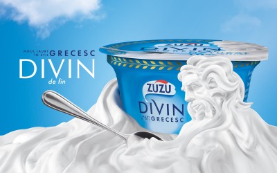 Zuzu lansează iaurtul Divin