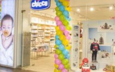 Chicco Romania relocates street stores within shopping malls