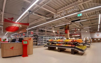 Auchan intră pe segmentul de supermarket cu brandul Auchan